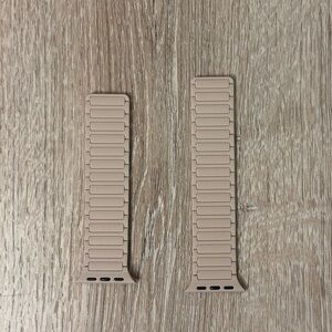 Two Tone Magnetic Apple Watch Bands Silicone